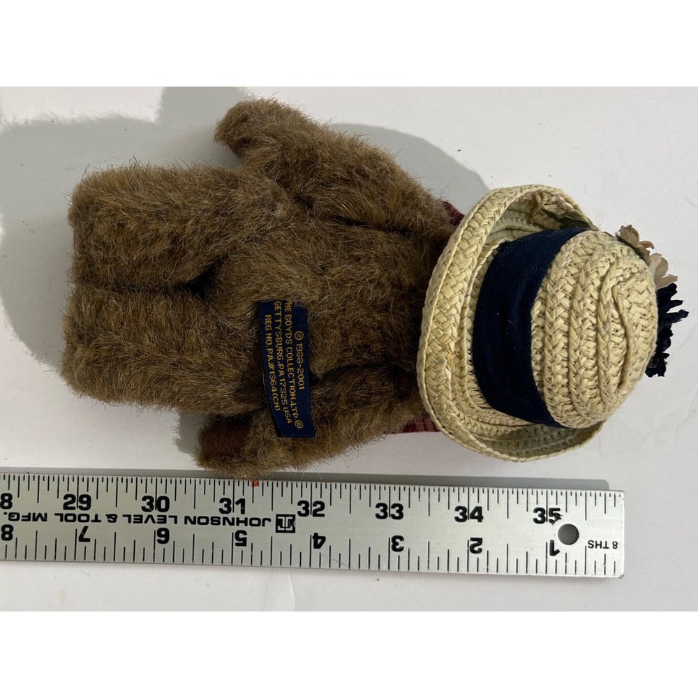 Boyds Bears "Betty Jane Maybeary" Jointed Plush 7" Tall Best Dressed With Tags - Picture 3 of 6